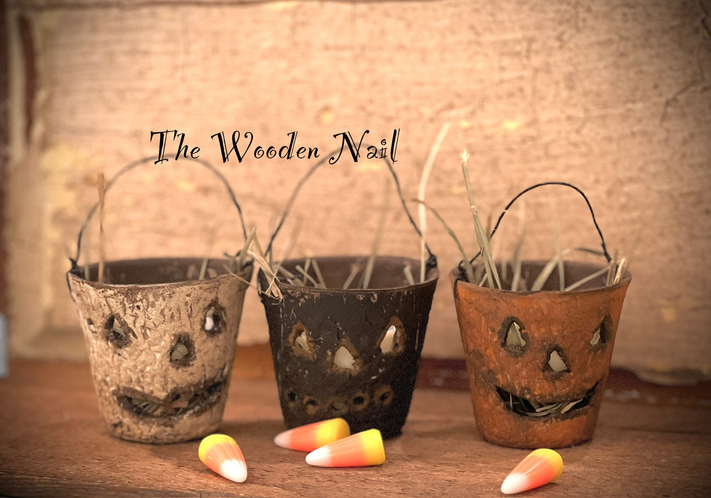 Halloween- tiny Halloween bucket set