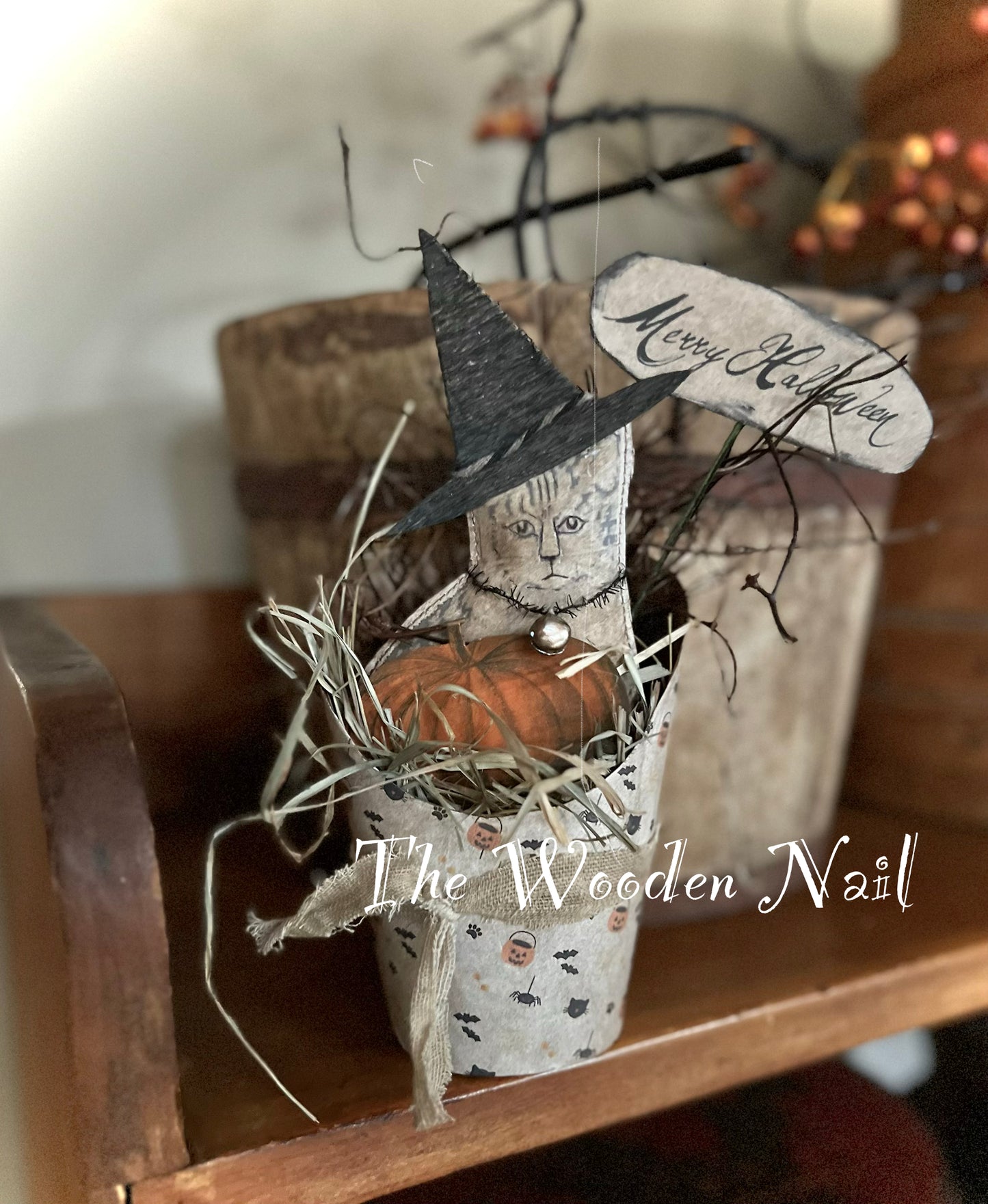 Fall - Merry Halloween Kitty