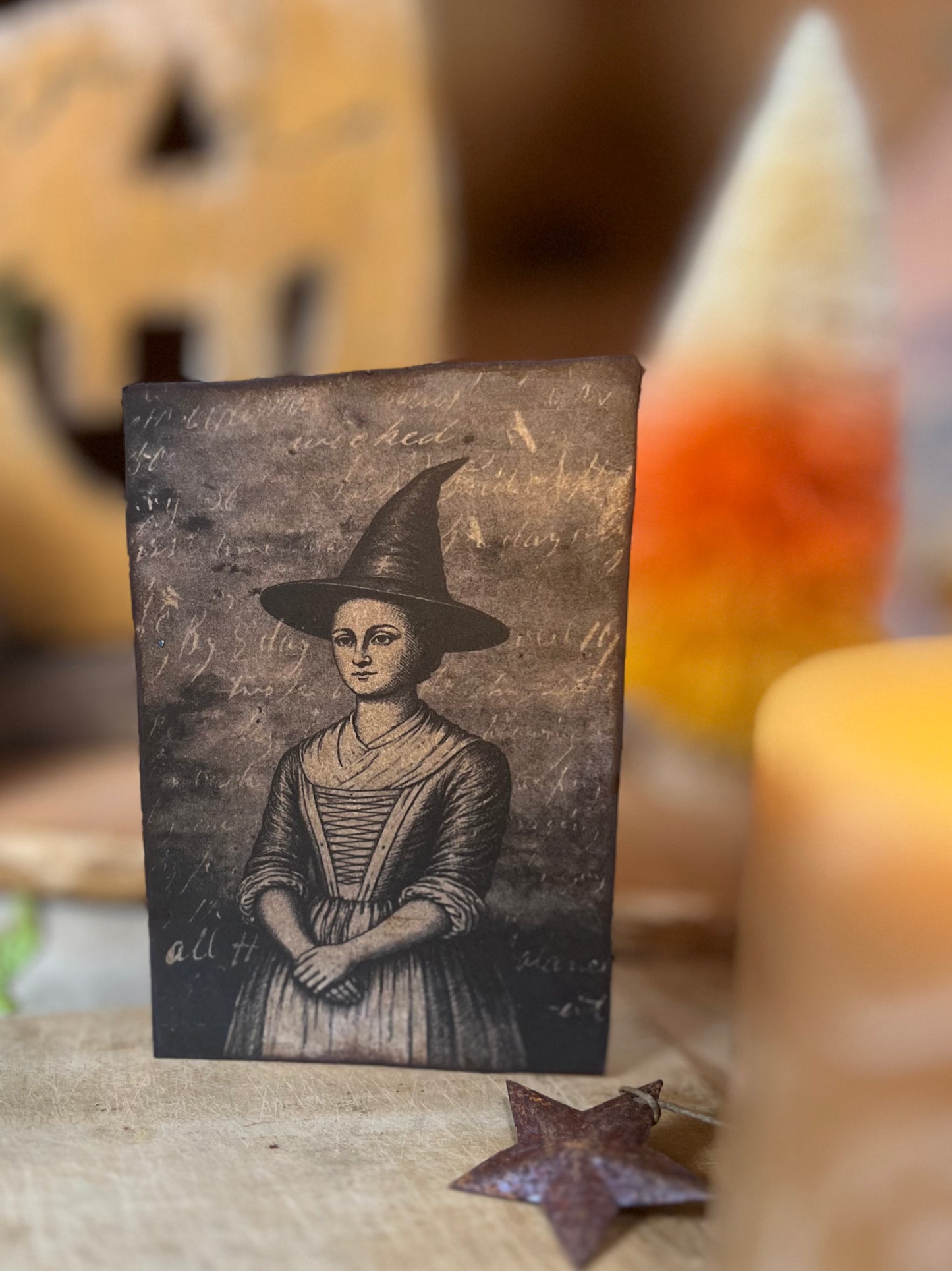 Fall - witch cupboard print
