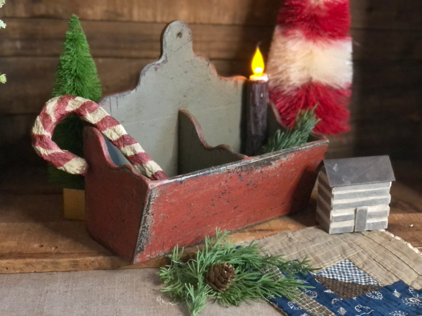 Prim Candle Box