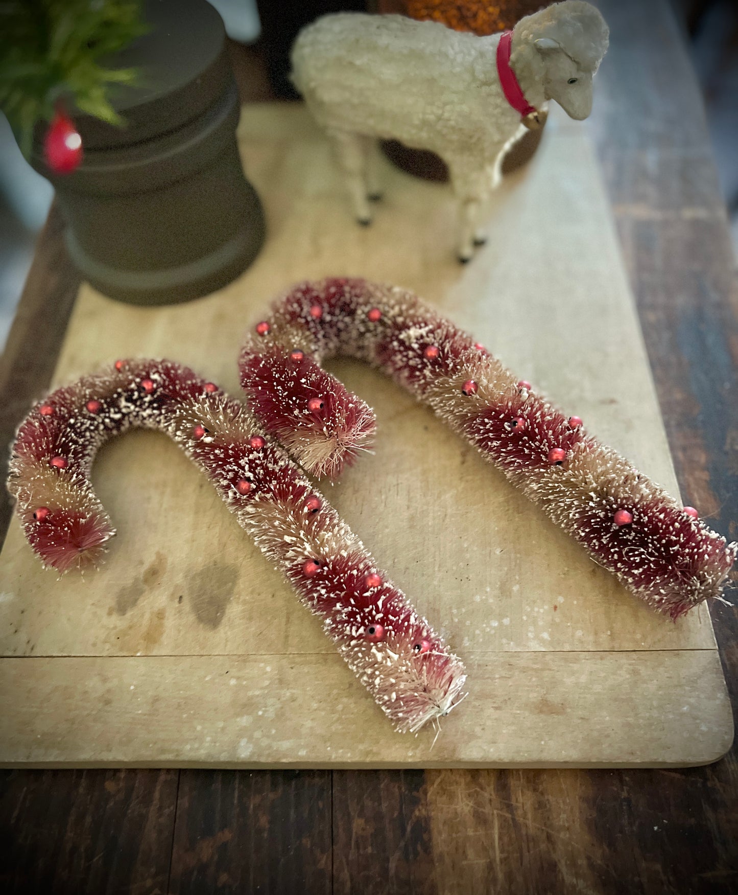 Christmas Vintage Style Candy Canes