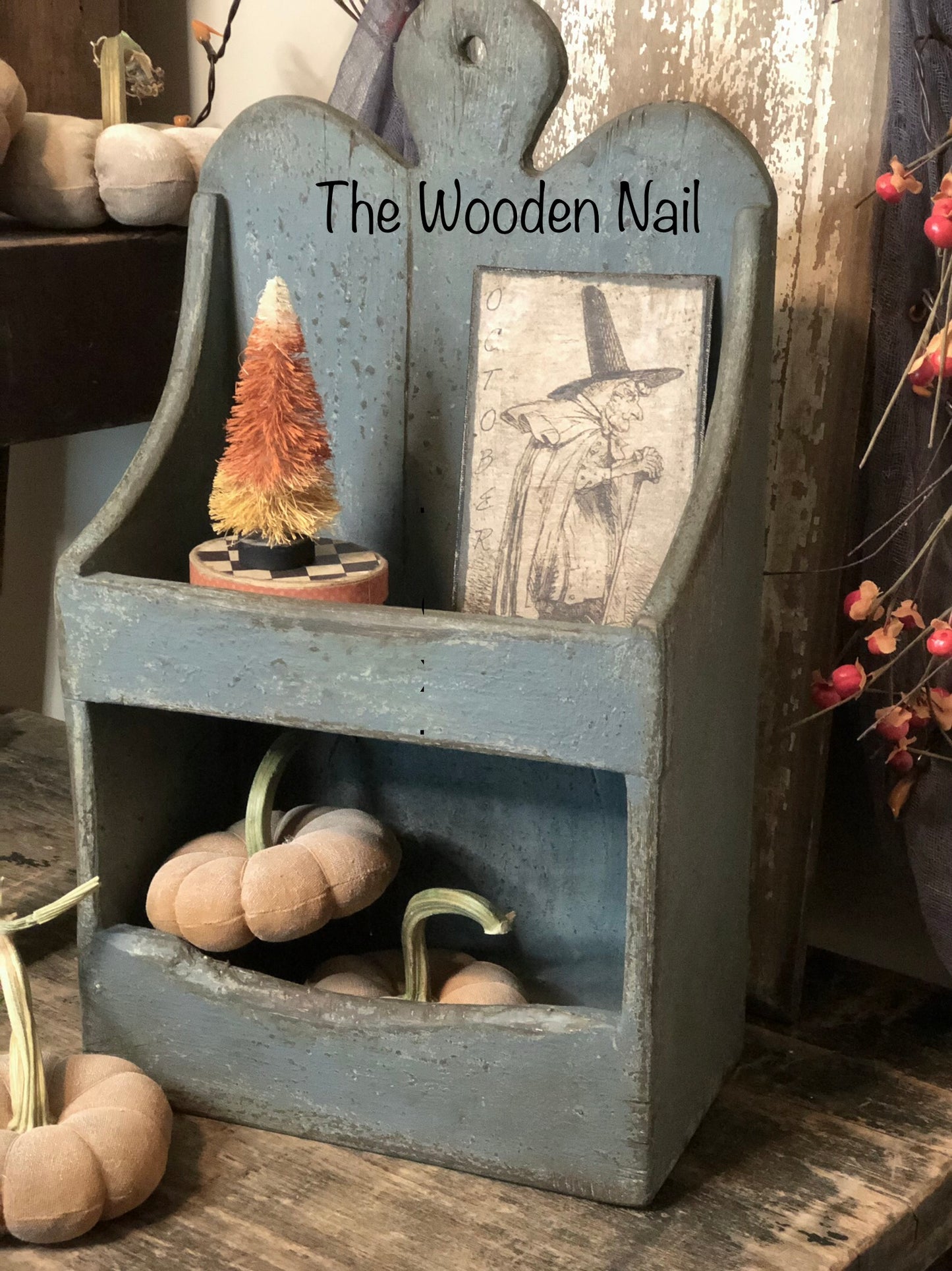 Primitive Wall Cupboard Box