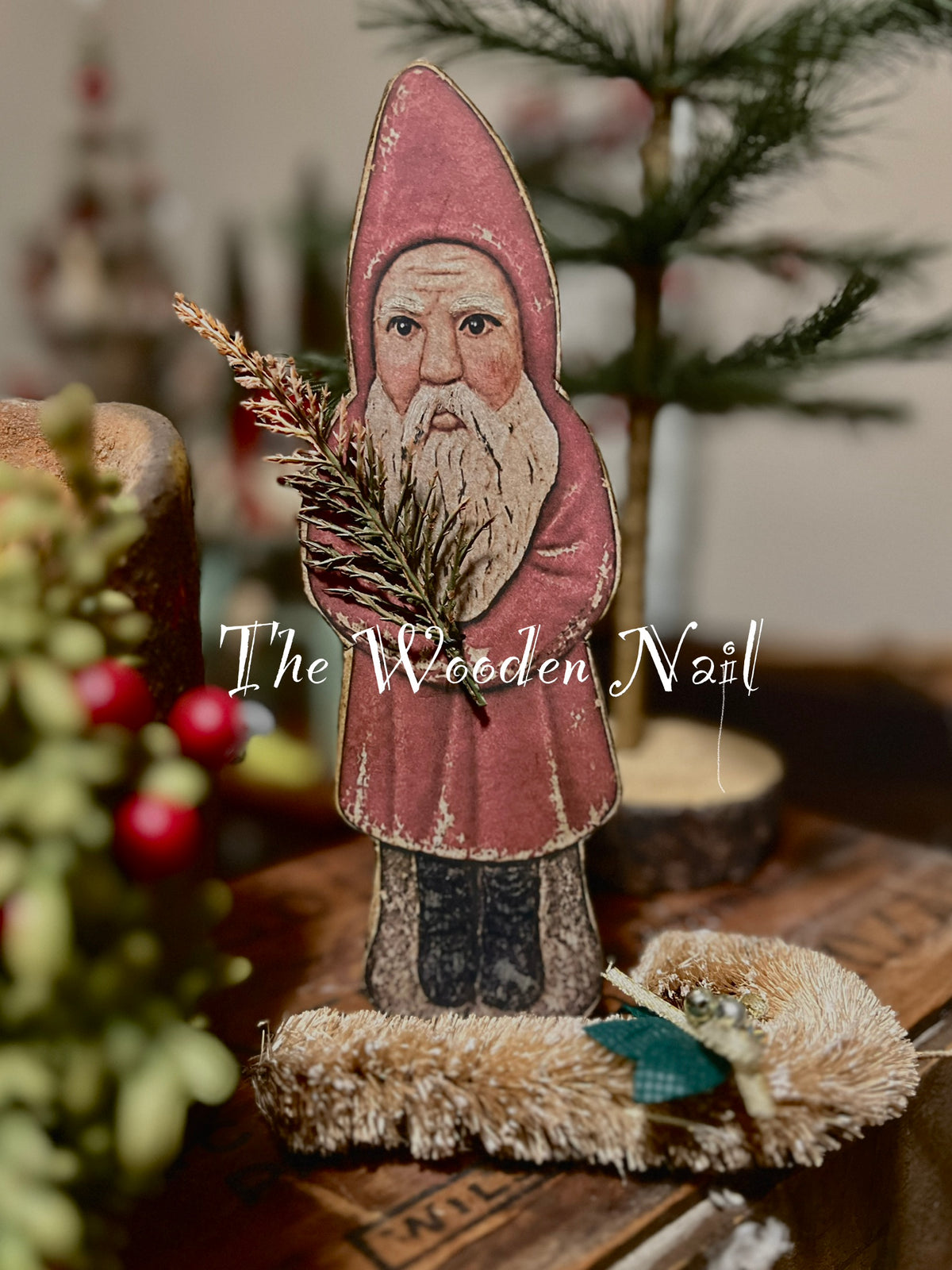 Christmas - Red Belsnickle Santa