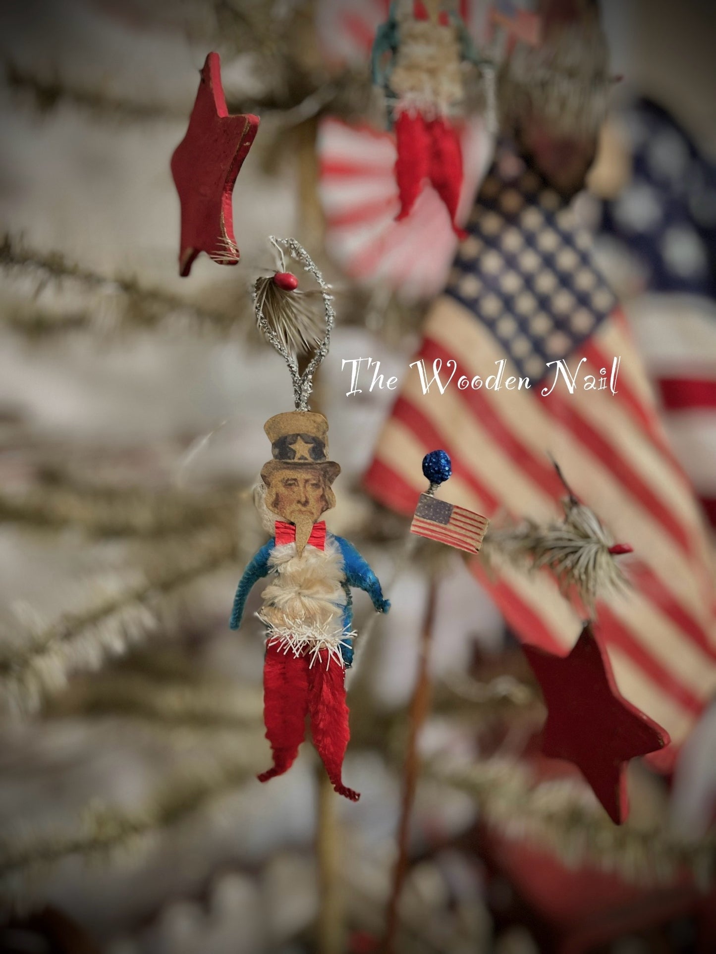 Americana Uncle Sam Ornament