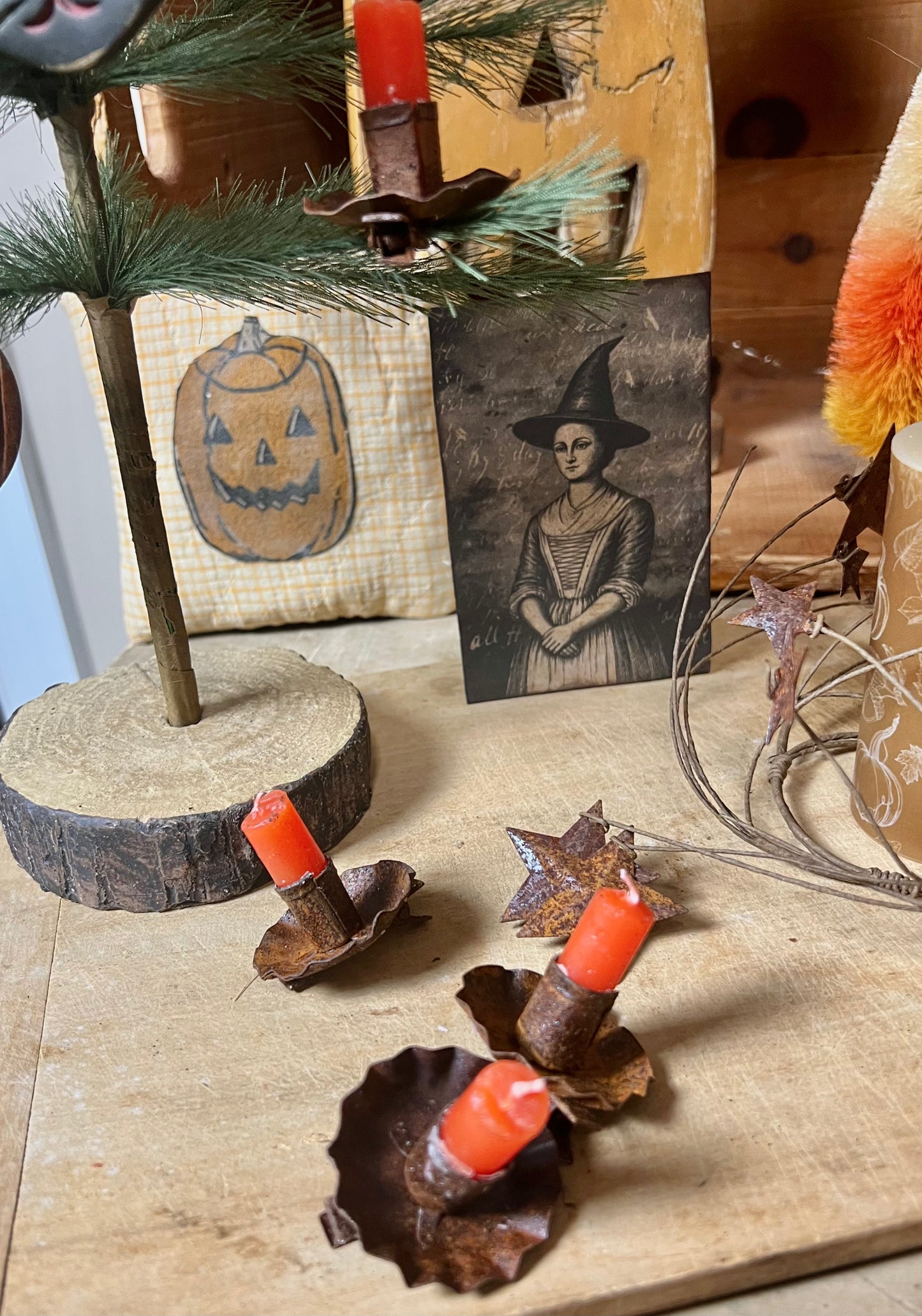 Fall - clip on candles