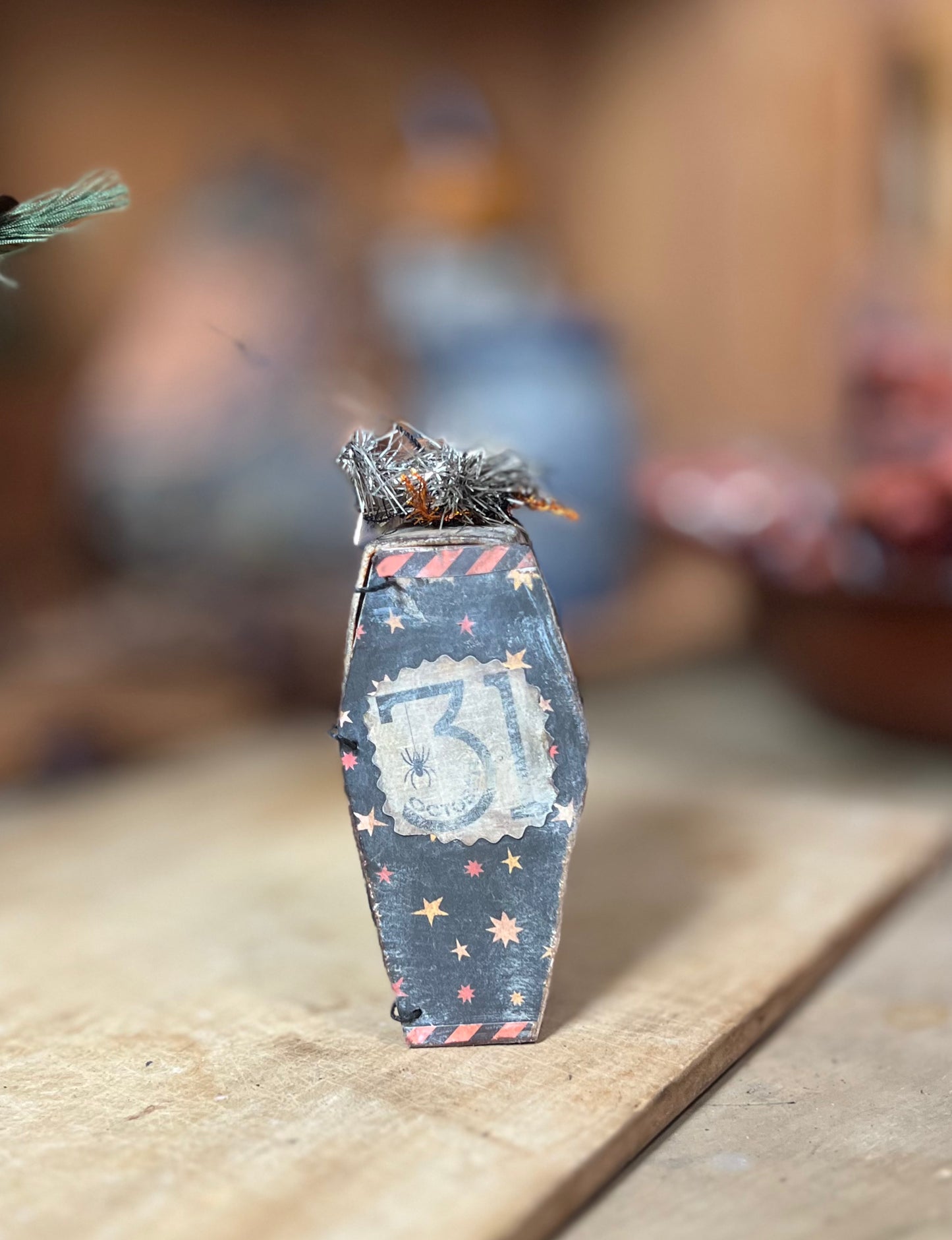 Fall - Halloween Coffin