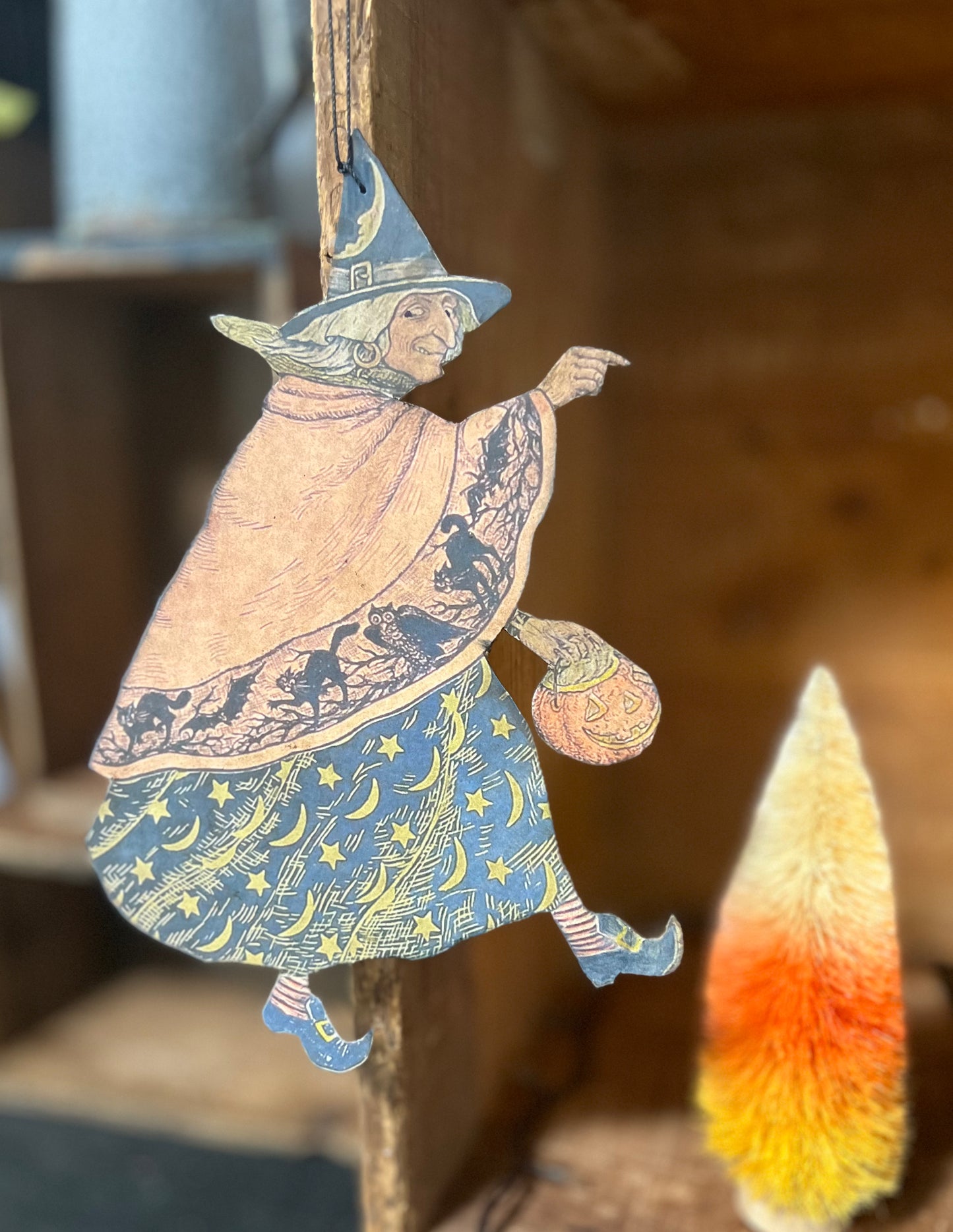 Fall - Witch with cape
