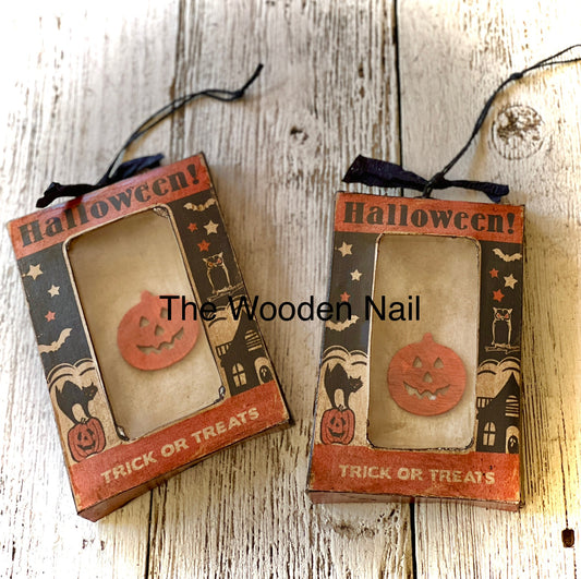 Halloween Box Ornament