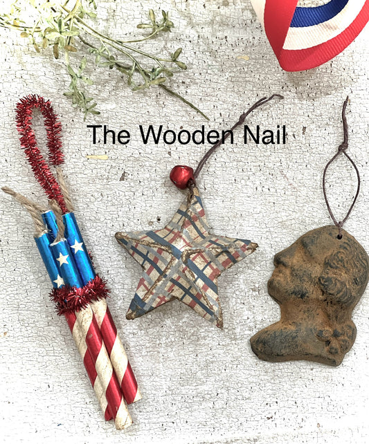 Americana- George, Star, firecracker set