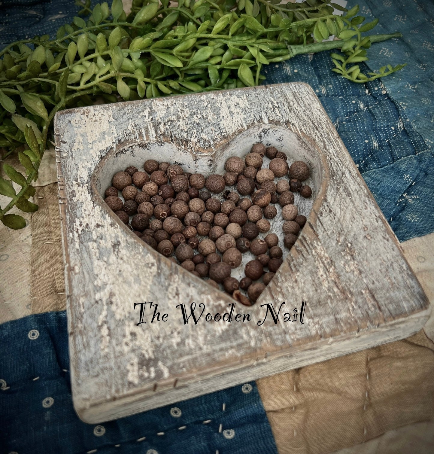 Valentine heart wood mold