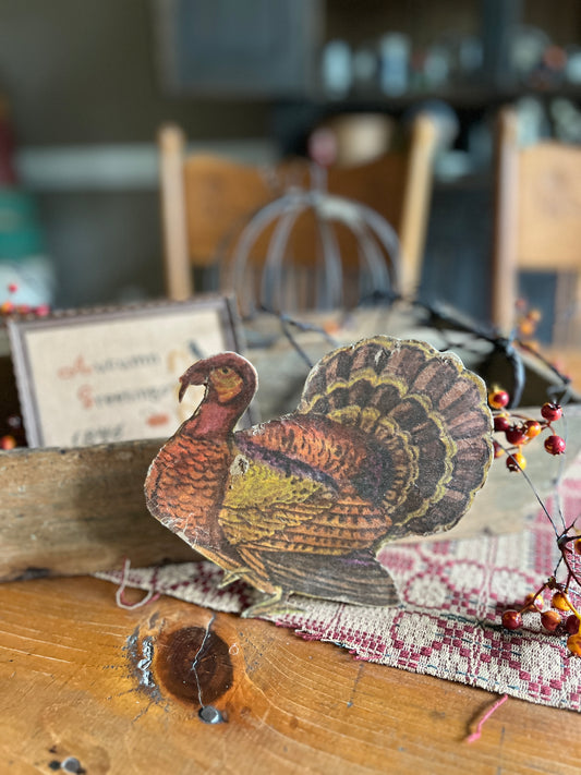 Vintage Turkey dummy Board