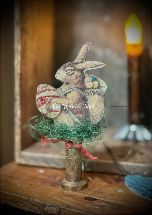 Spring - Rabbit on spool