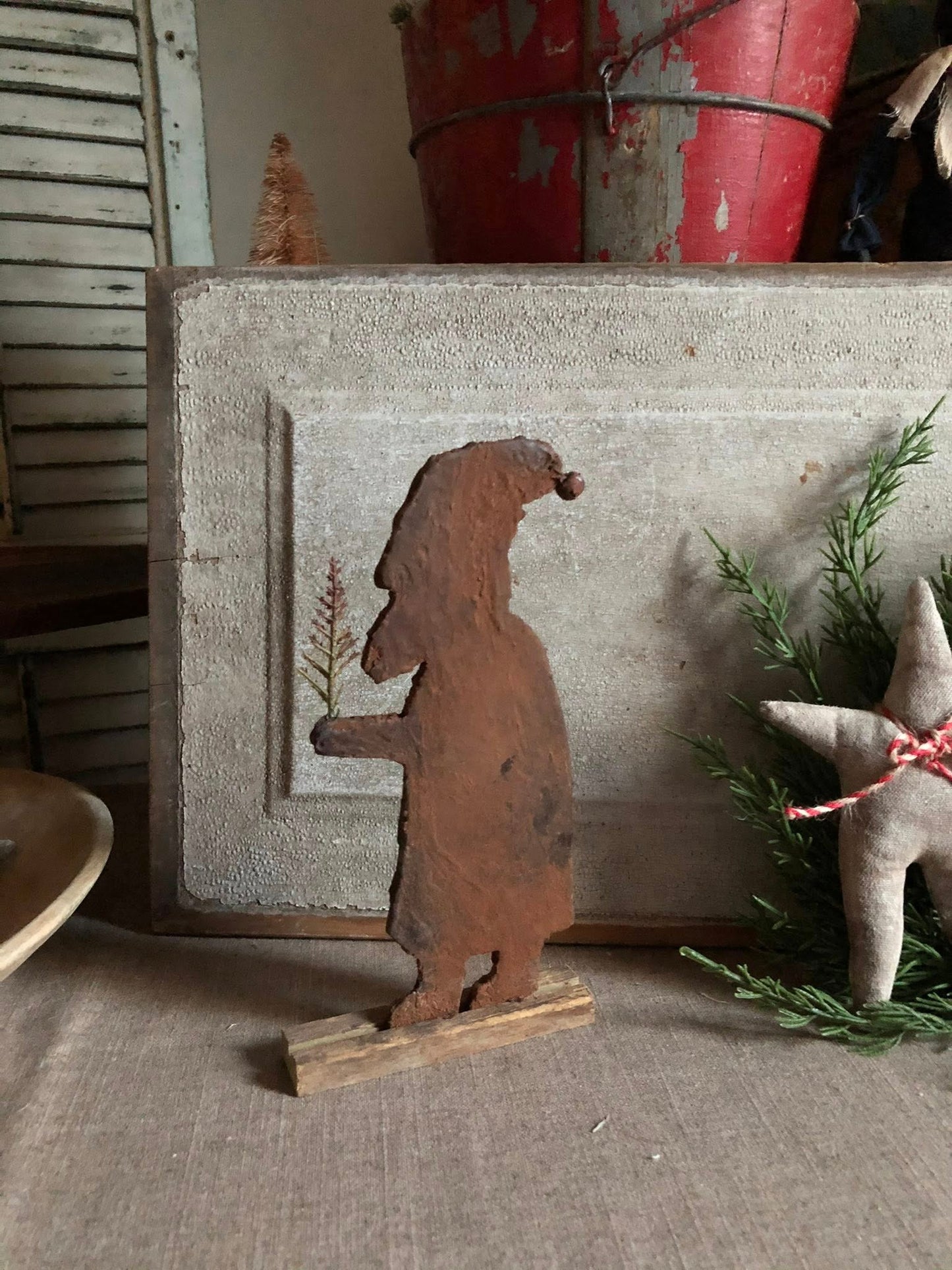 Christmas Santa with Tree